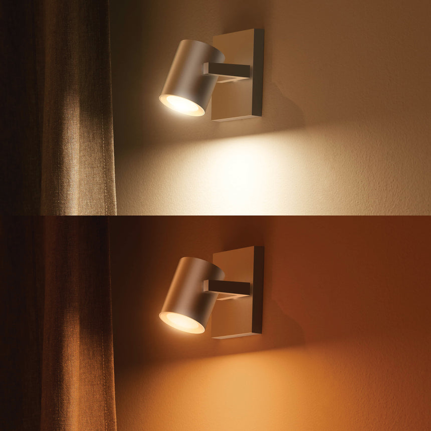 Philips Hue White and Color Ambiance Foco Argenta plata RGBW 6W 5062148P7 350lm - imagen 4