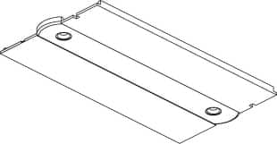 Mantra Carriles Trifasicos PLACA CUBRIR BLANCA PARA XTS113/XTS123/XTS143 blanco XTSF103