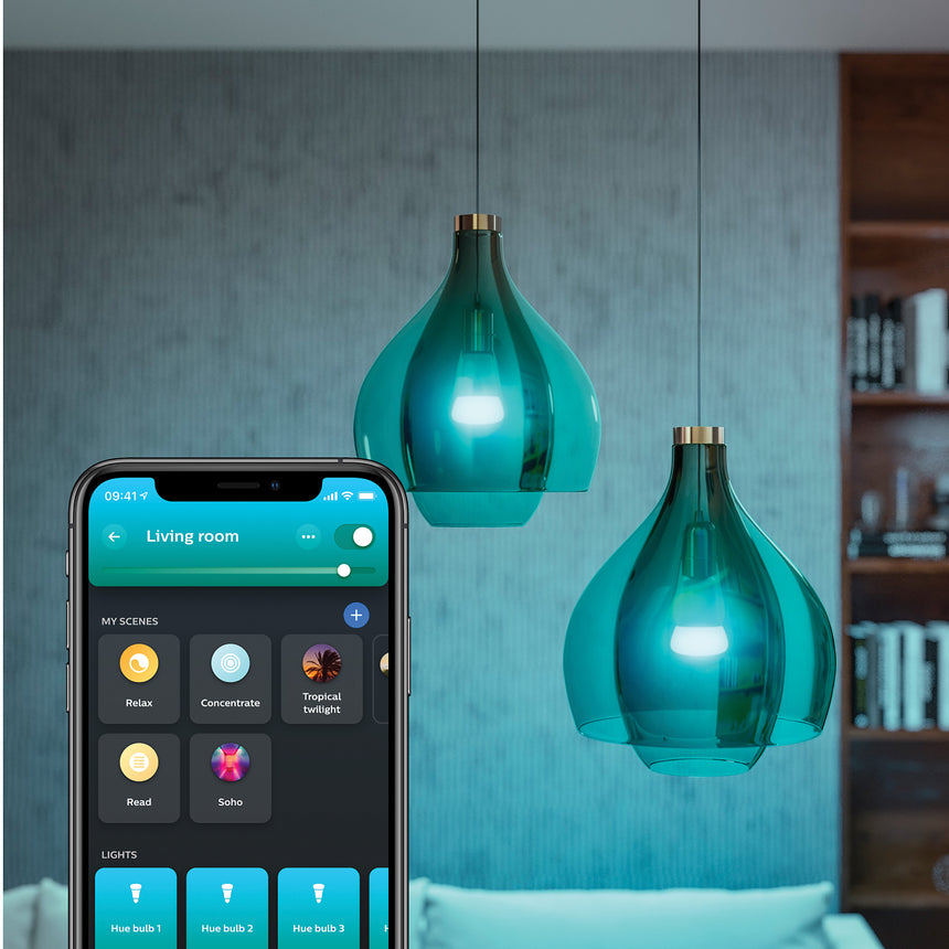 Philips Hue White and Color Ambiance Kit de inicio blanco RGBW E27 11W 871951429137900 1055lm - imagen 3