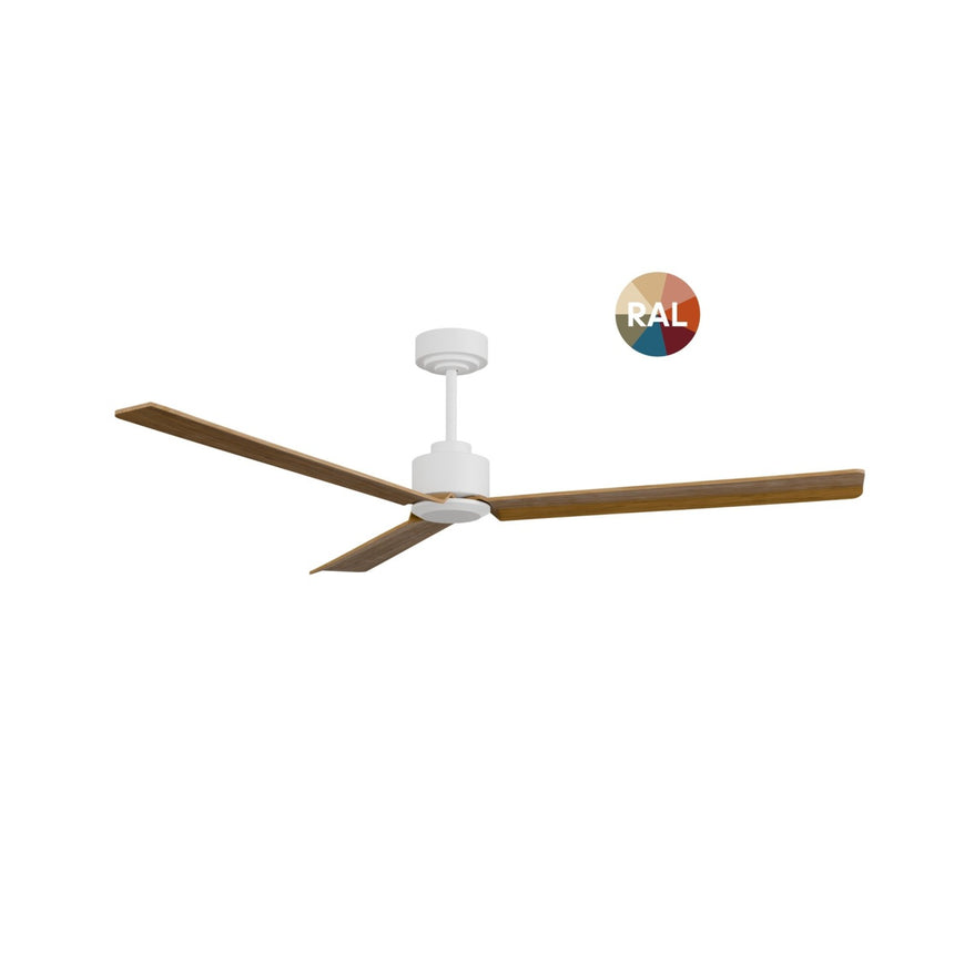 Ventilador de techo Sulion Anne madera blanco Ø132cm 2308739