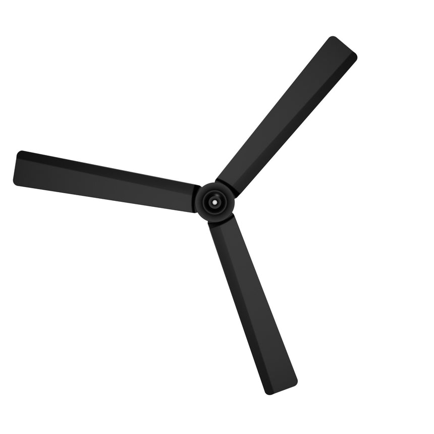Ventilador de techo con luz Sulion Anne 160cm LED negro motor DC CCT regulable — vista 5