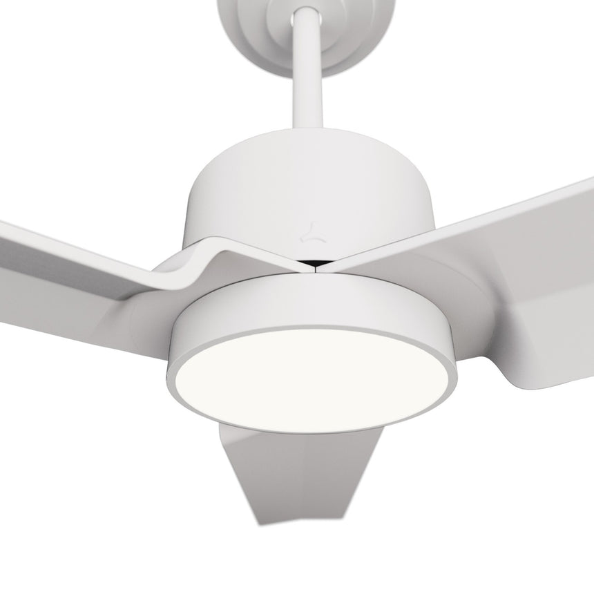 Ventilador de techo con luz Sulion Anne 127cm LED blanco motor DC CCT regulable — vista 4