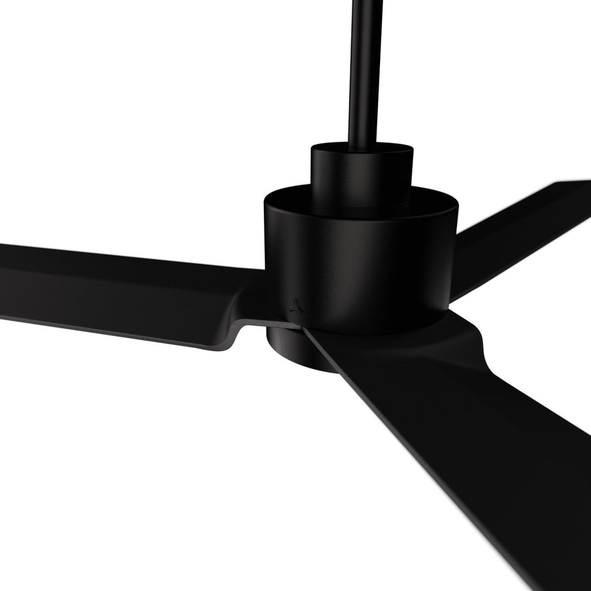 Ventilador de techo con luz Sulion Anne 127cm LED negro motor DC CCT regulable — vista 3