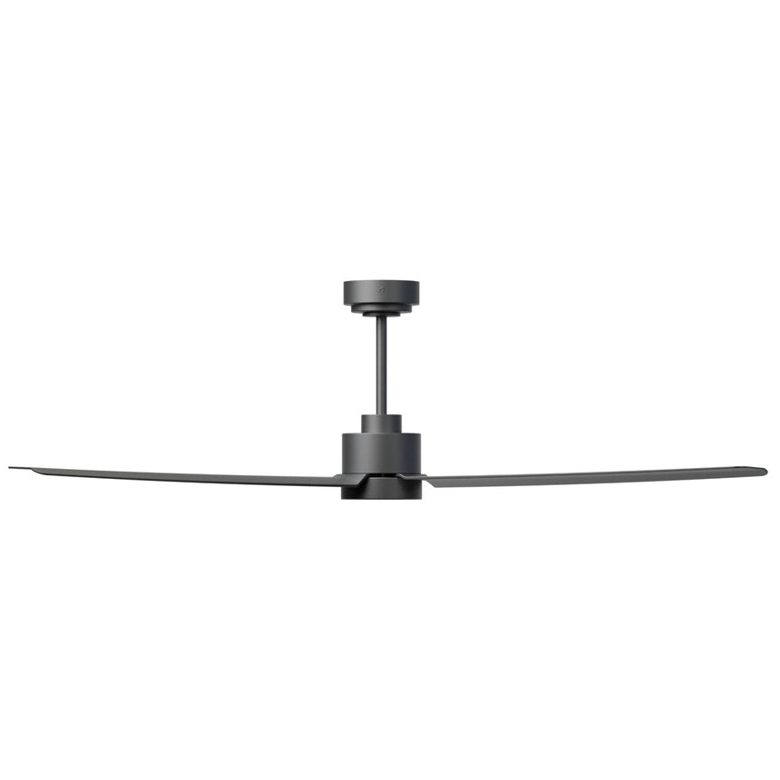 Ventilador de techo con luz Sulion Anne 160cm LED gris grafito motor DC CCT regulable — vista 3