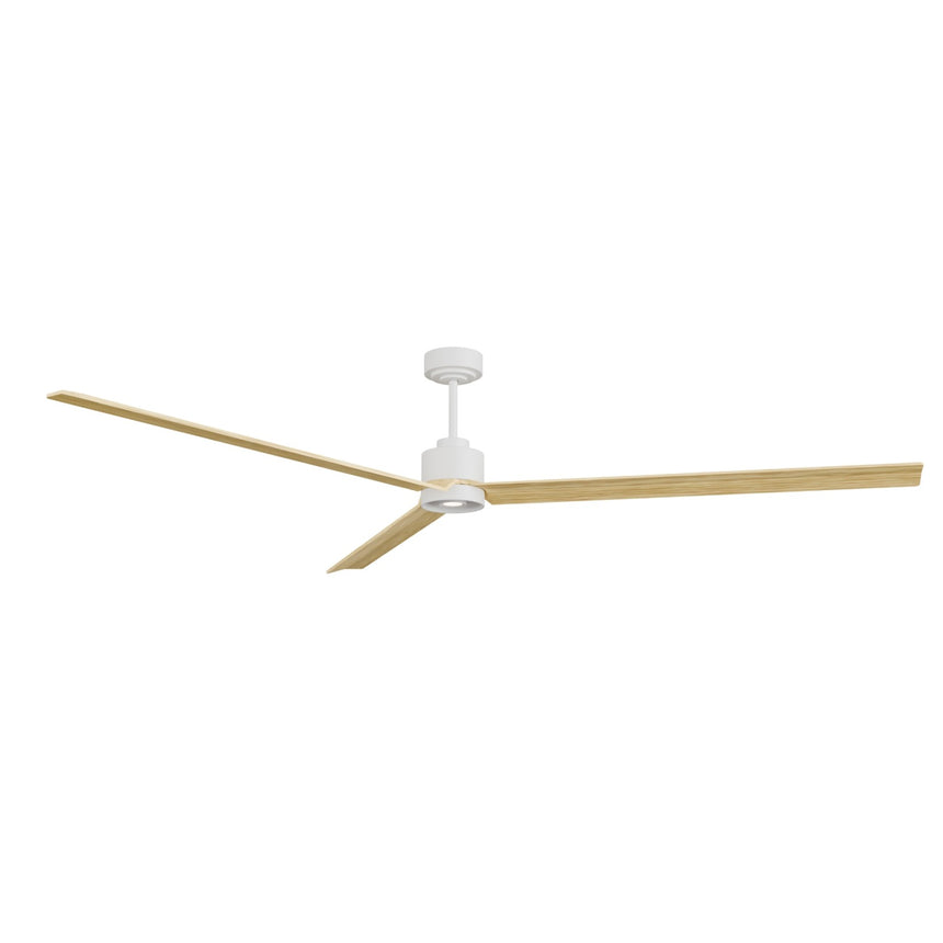 Ventilador de techo Sulion Anne blanco, mate, palas madera clara 2248721