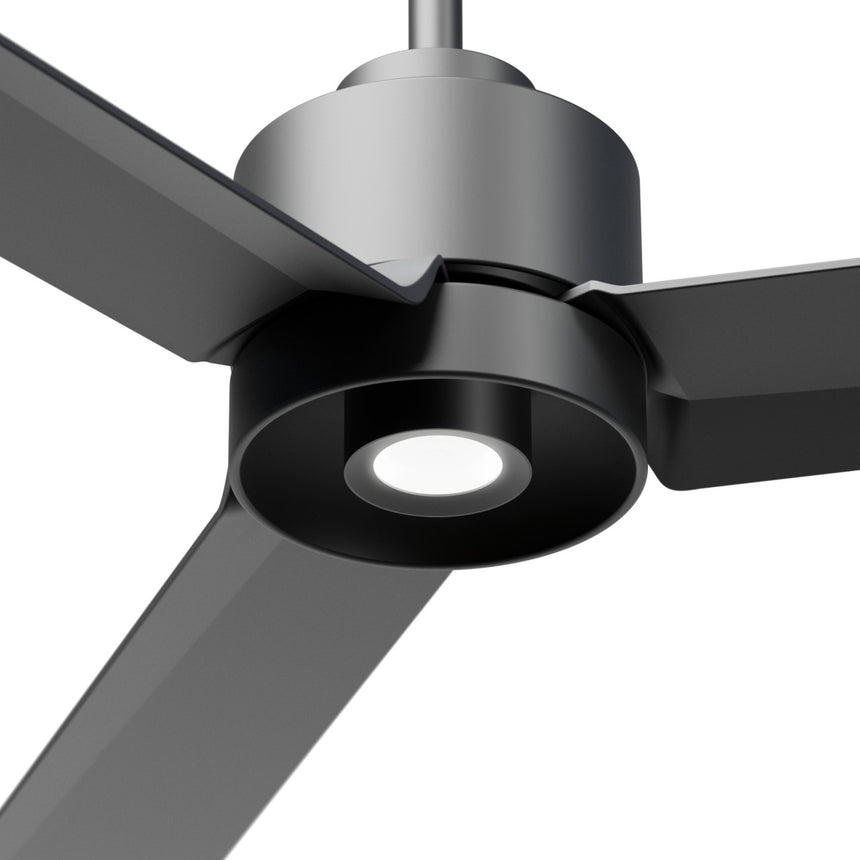 Ventilador de techo con luz Sulion Anne 127cm LED gris grafito motor DC CCT regulable — vista 4