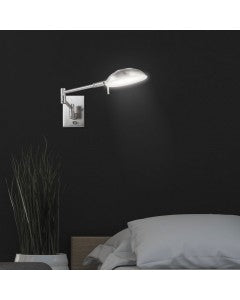 Aplique de pared Kento LED níquel satín 5W 4000K 10767