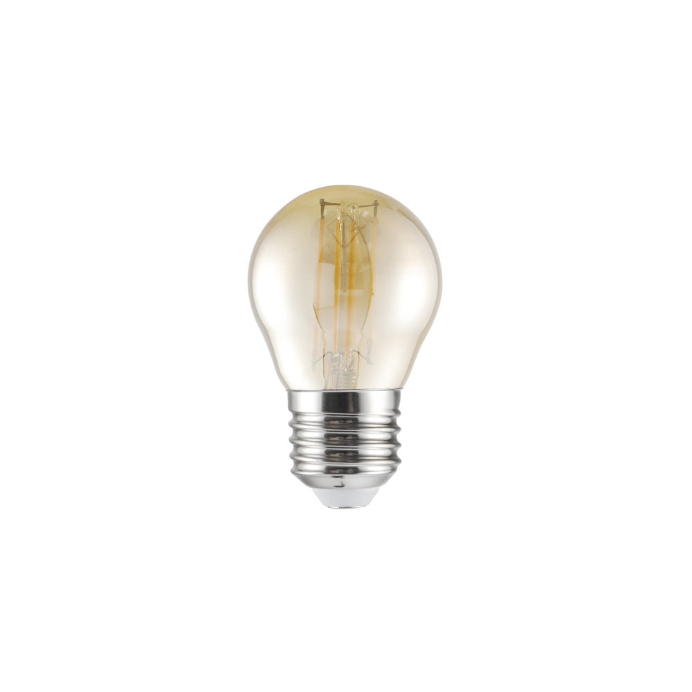 AJP BULBS FS0067 SPHERE LED BULB. 6W TRANSP. LED 6W 570LM 3000K - E-27