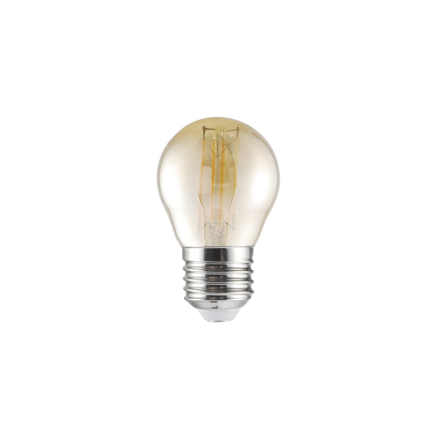 AJP BULBS FS0067 SPHERE LED BULB. 6W TRANSP. LED 6W 570LM 3000K - E-27