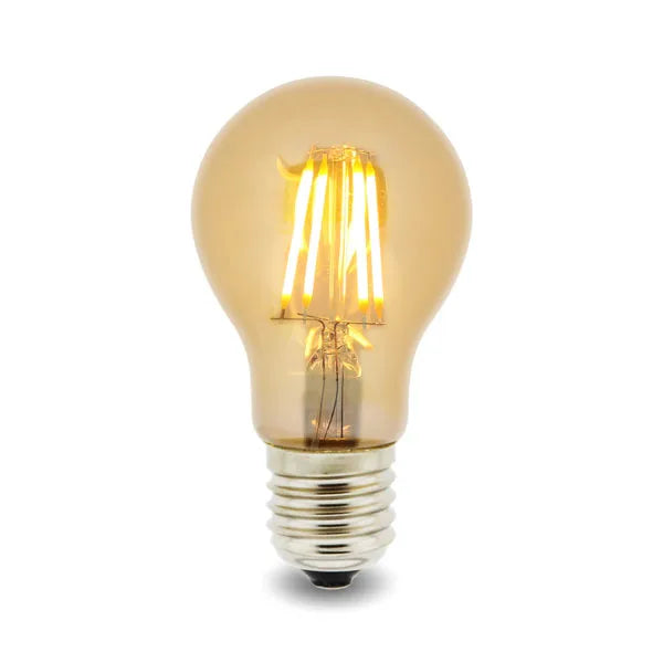 LEDME LED Filament Bulb E27 A60 4W Amber 2300K LM8554