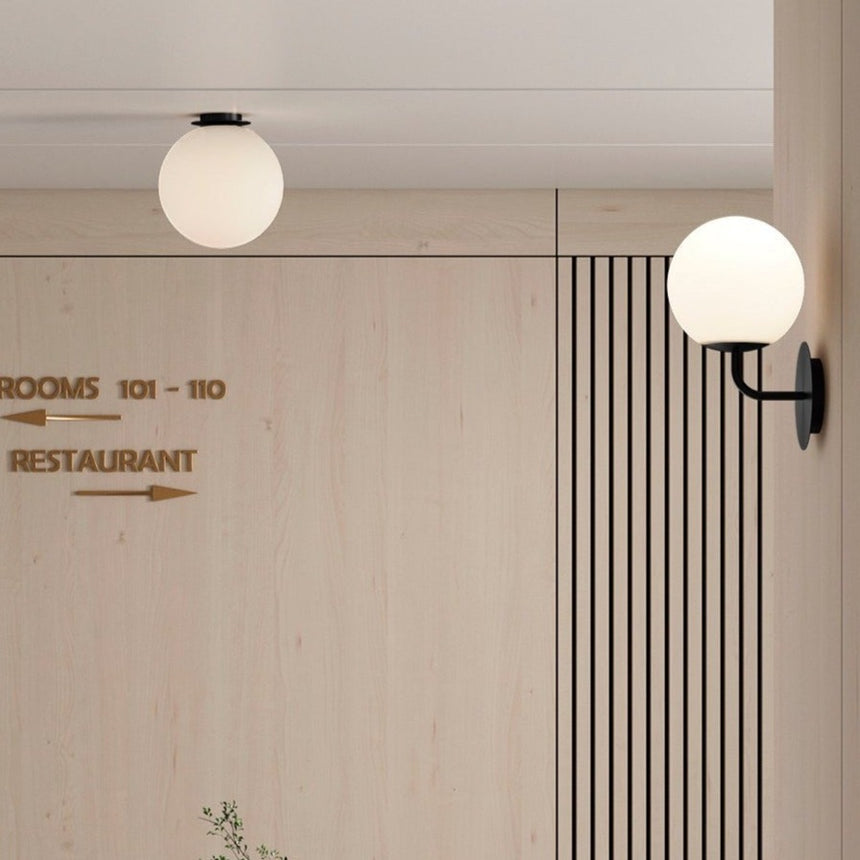 ACB Parma Aplique baño Negro Opal E27 15W IP44 A3946180N