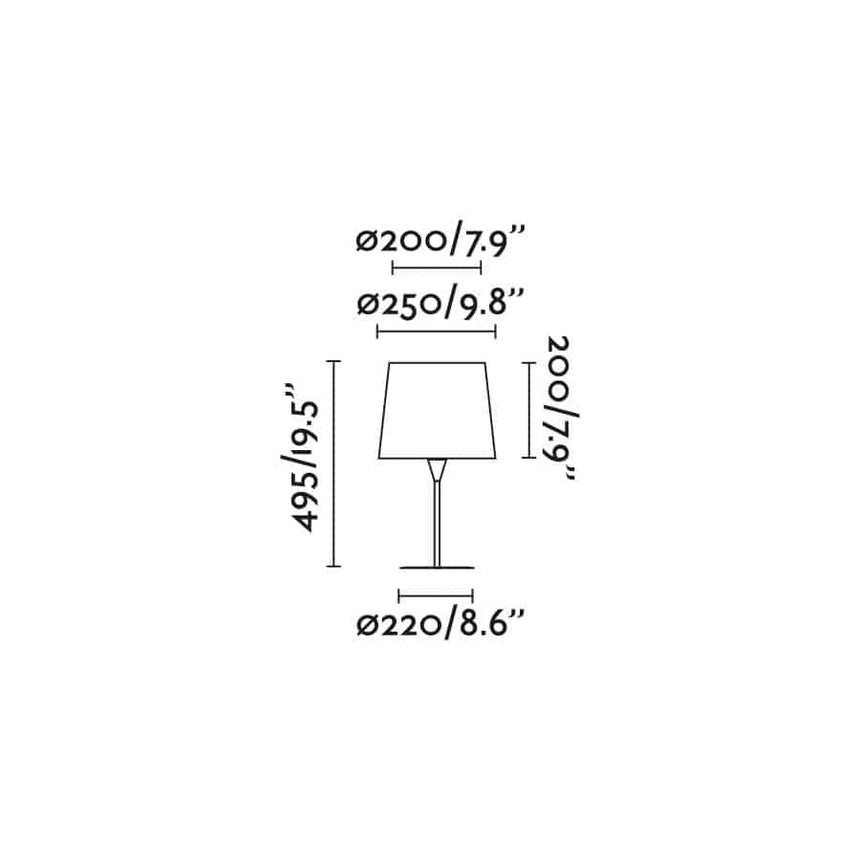 Faro CONGA White/beige table lamp 64310-05