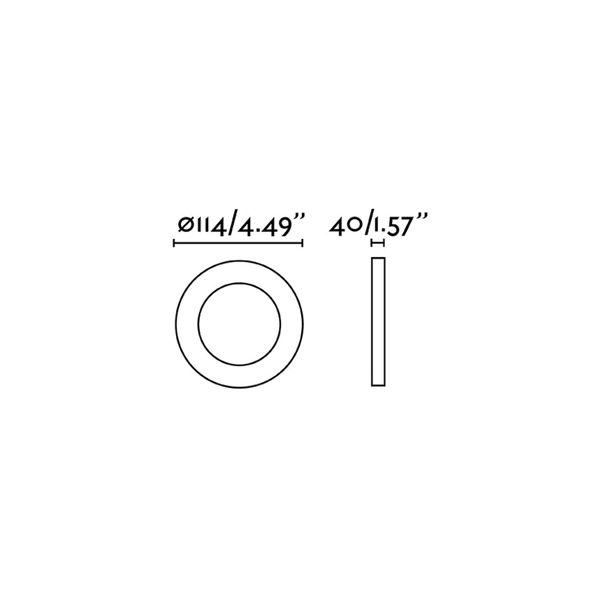 Faro ARGÓN R Black recessed lamp 43411