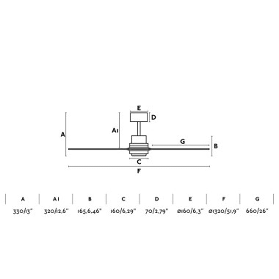 Faro LANTAU L LED Ceiling Fan Matte Nickel/Pine with DC Motor 33560DC
