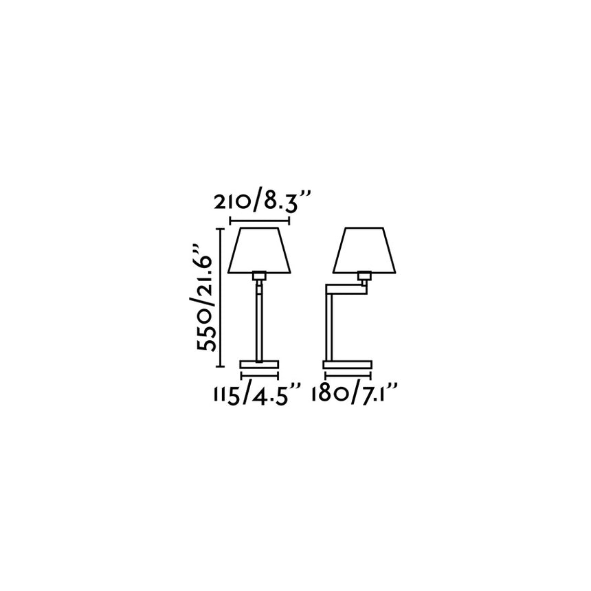 Faro ARTIS Bronze table lamp 68488