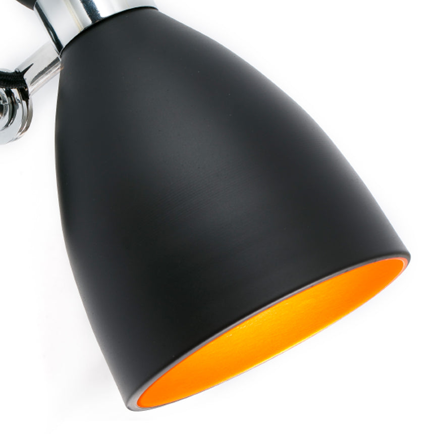 Faro RETRO Black and copper wall lamp 20049