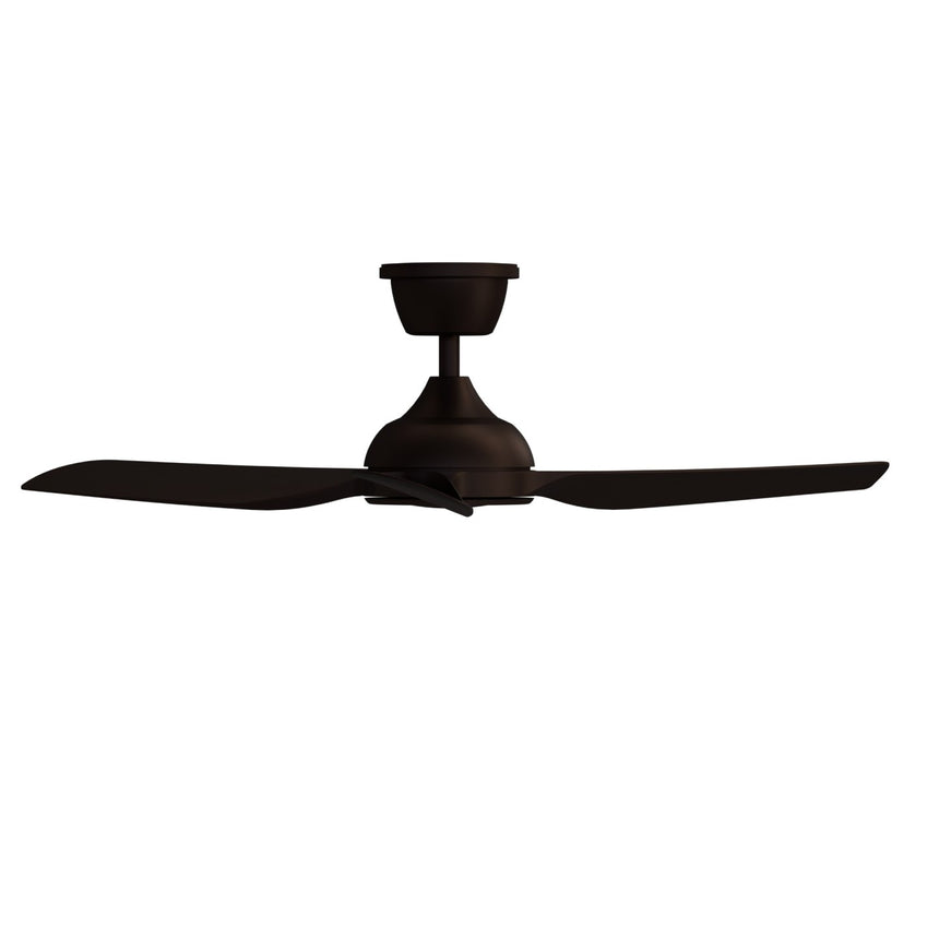 Ventilador de techo Sulion Dana 132cm marrón motor DC apto exterior con mando — vista 4
