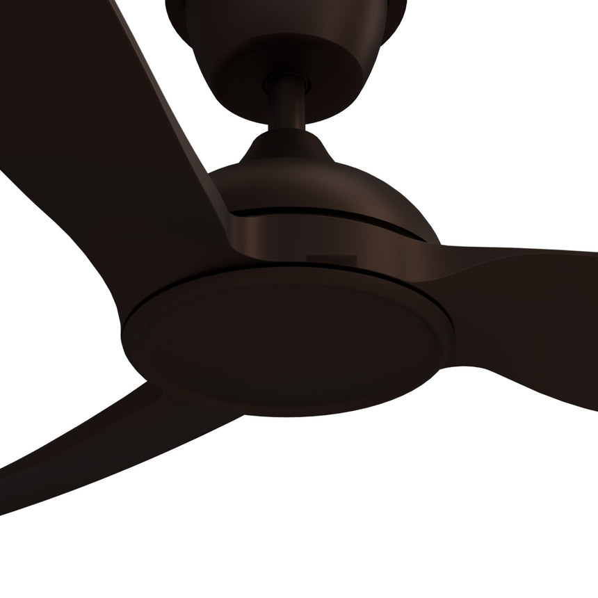Ventilador de techo Sulion Dana 132cm marrón motor DC apto exterior con mando — vista 6