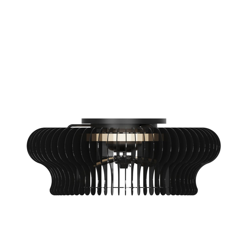 Ventilador de techo con luz Sulion Daya Style 60cm LED negro motor DC CCT regulable — vista 4
