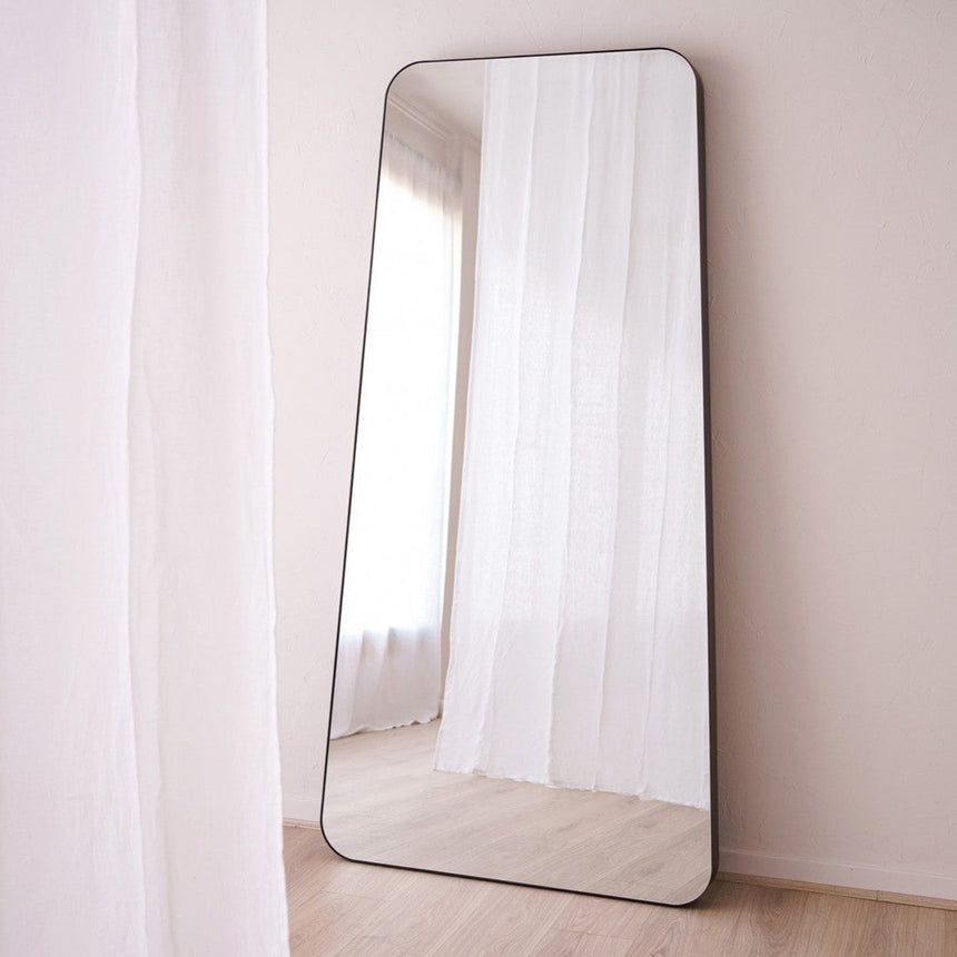 Espejo decorativo suelo o pared metal 200x100 cm