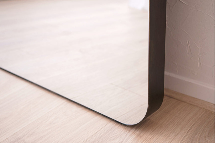 Espejo decorativo suelo o pared metal 200x100 cm