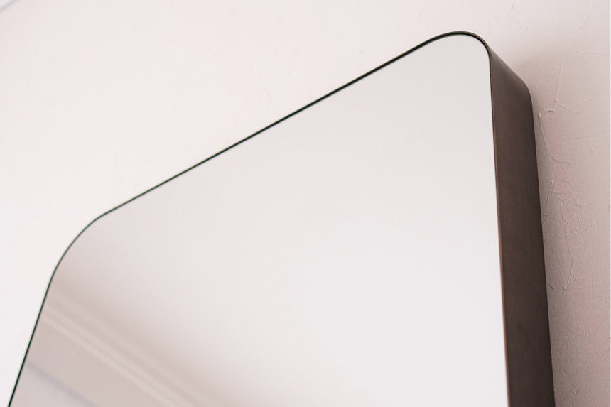 Espejo decorativo suelo o pared metal 200x100 cm