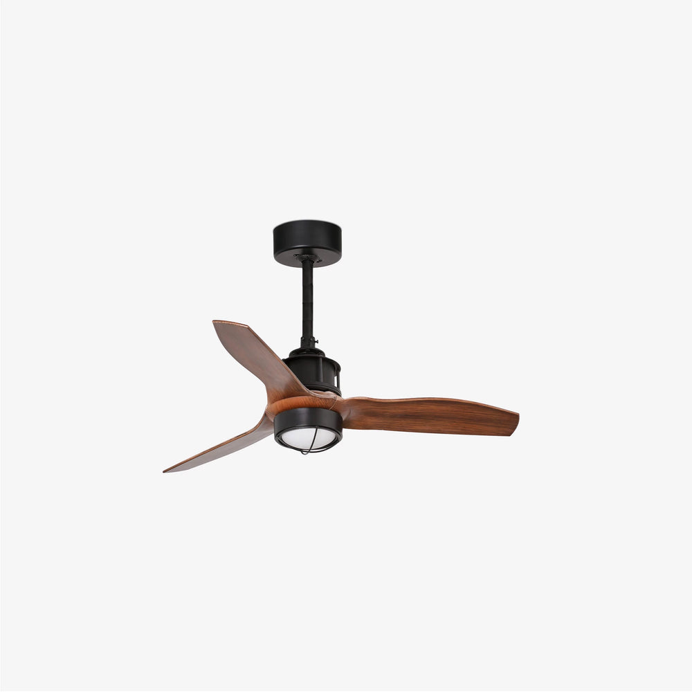 Faro JUST FAN XS LED Fan without light, steel and glass, 33425-10