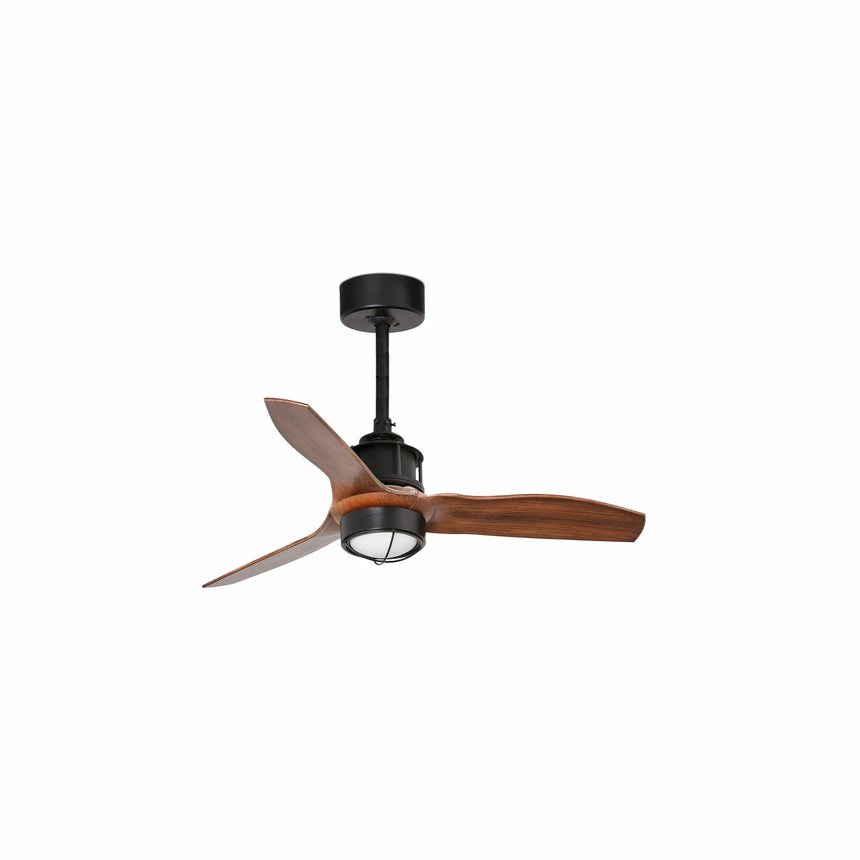 Faro JUST FAN XS LED Fan without light, steel and glass, 33425-10