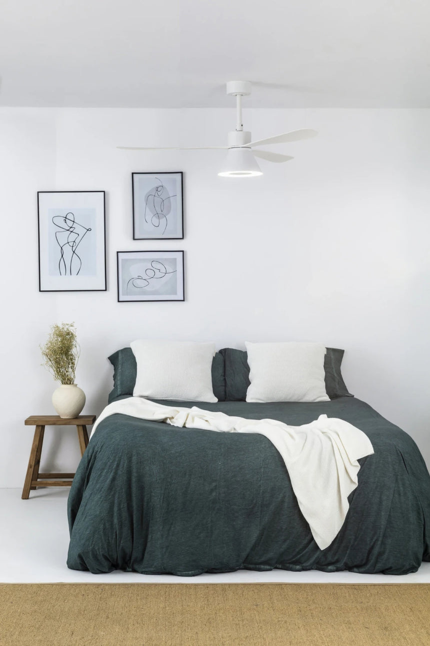 Faro AMELIA L CONE LED Ventilador blanco 33760-22