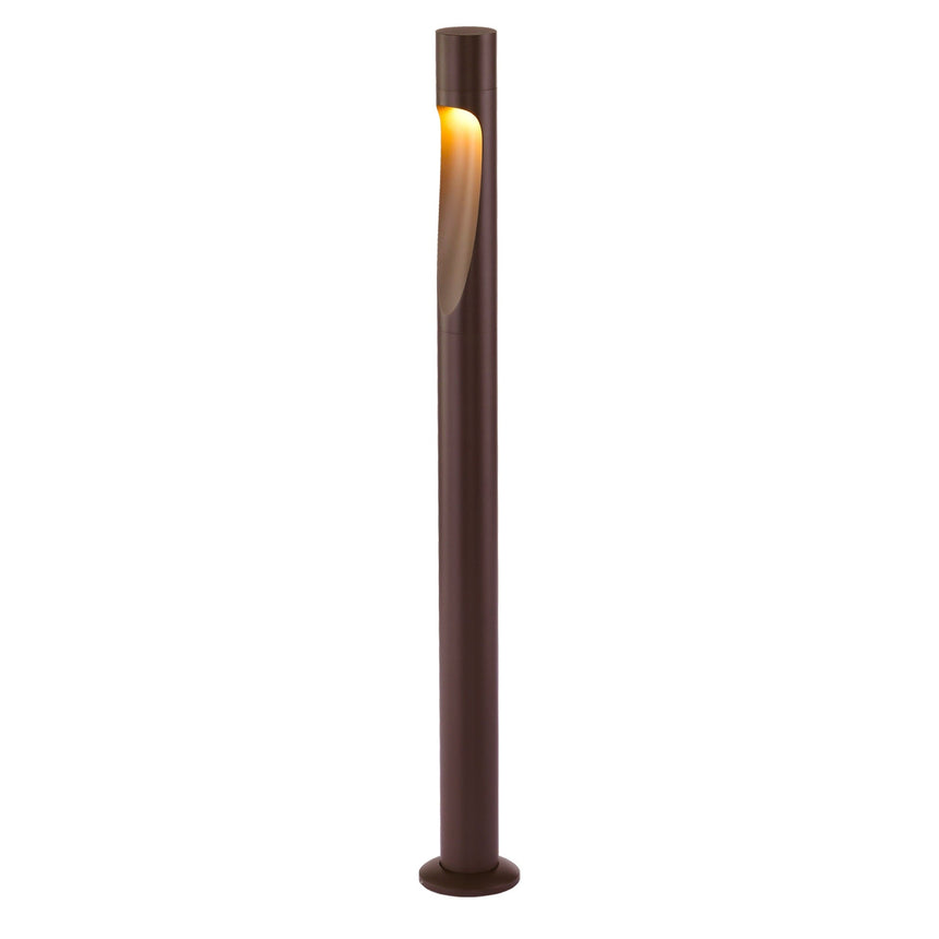 Baliza de exterior Mantra Aran 80cm LED aluminio 3000K IP65 Ø9,5cm marrón — ref. 9286 (1)
