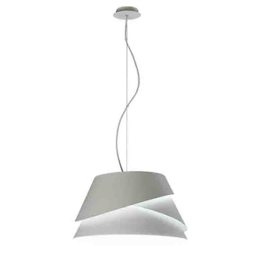 Mantra Alboran Lámpara de techo colgante blanco Ø52cm 5860