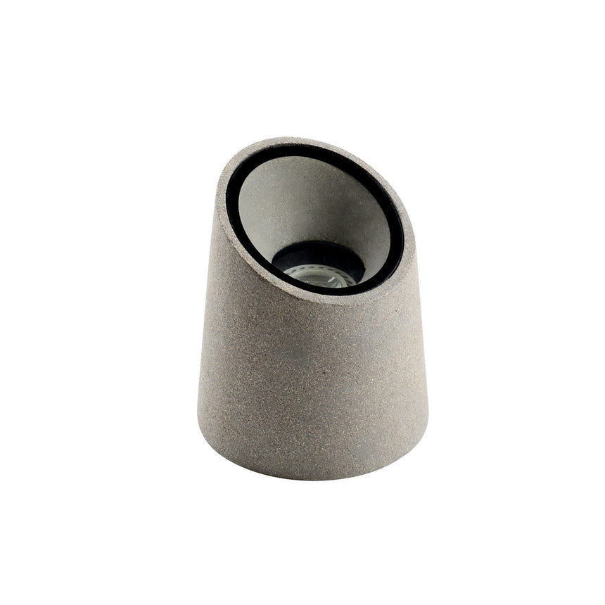 Mantra Taos Lámpara de pie gris piedra Ø16cm 7107