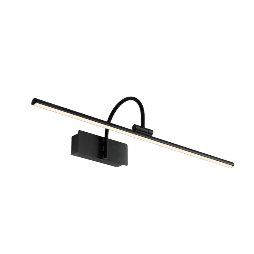 Aplique Mantra Paracuru LED aluminio negro 3000 IP20 14,5cm