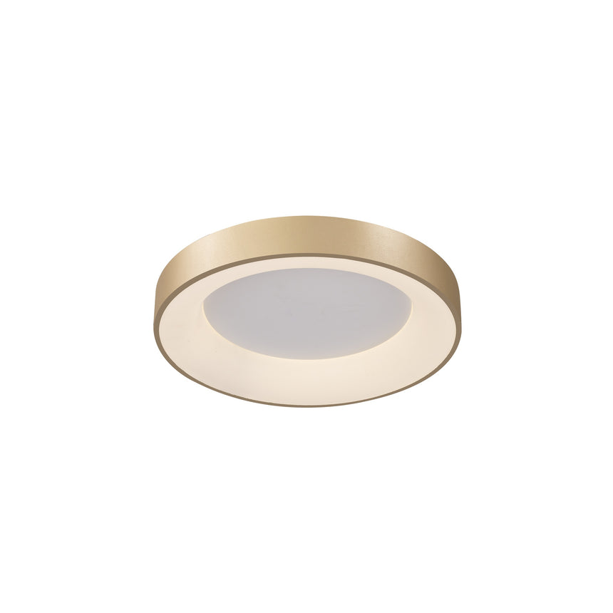 Mantra Niseko II Plafón LED 50cm regulable 2700K-5000K oro 8584