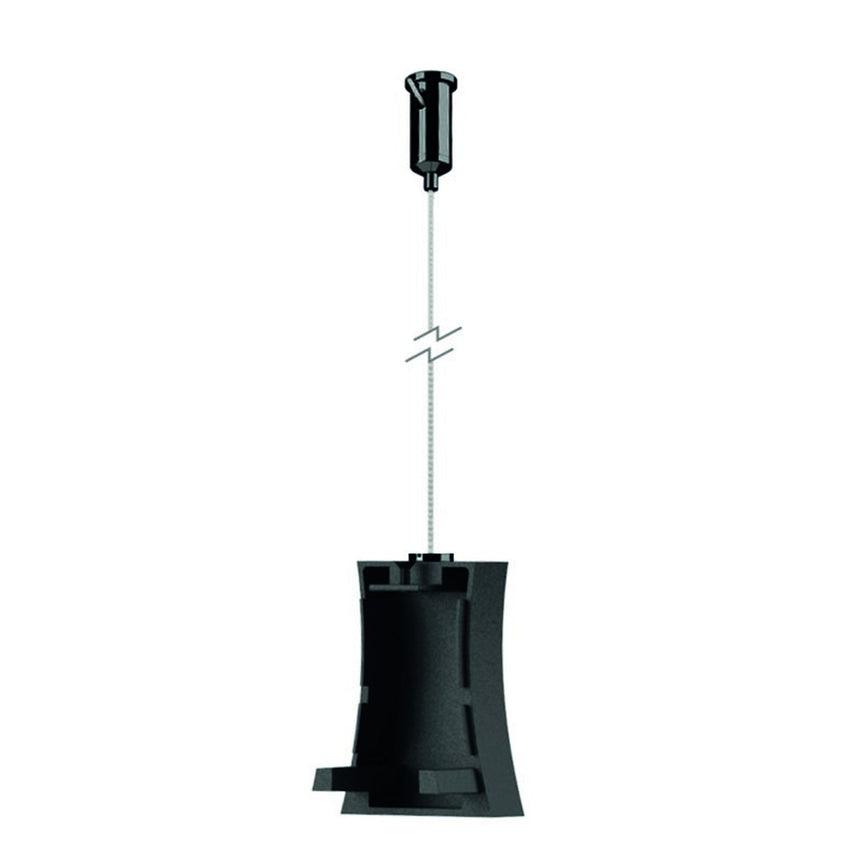 Tapa lateral Mantra Hanok con cable de fijación negra — ref. 7556 (1)