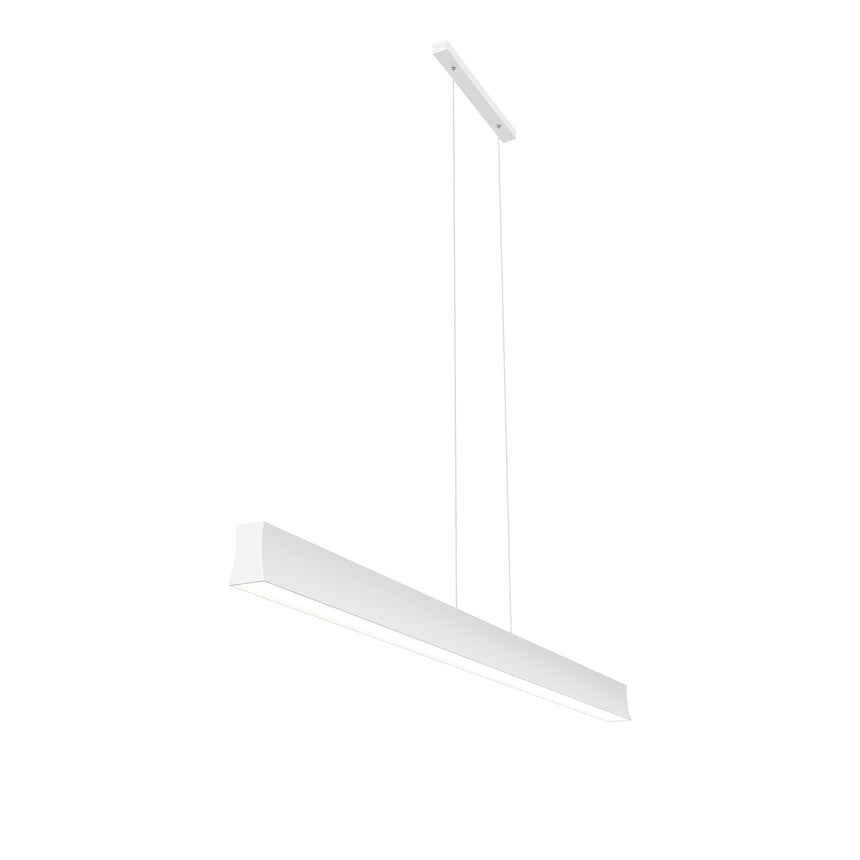 Mantra Hanok Lámpara de techo colgante lineal LED 38W 4000K blanco 120cm 110º 7543