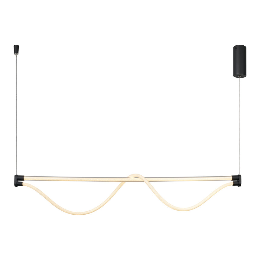 Mantra Fugaz Lámpara de techo colgante LED negro 8951