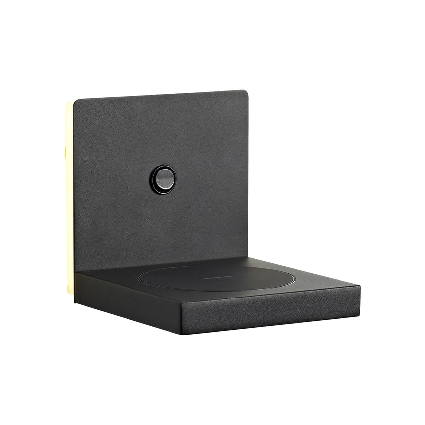 Mantra Zanzibar Aplique Cargador Inducción negro 6755