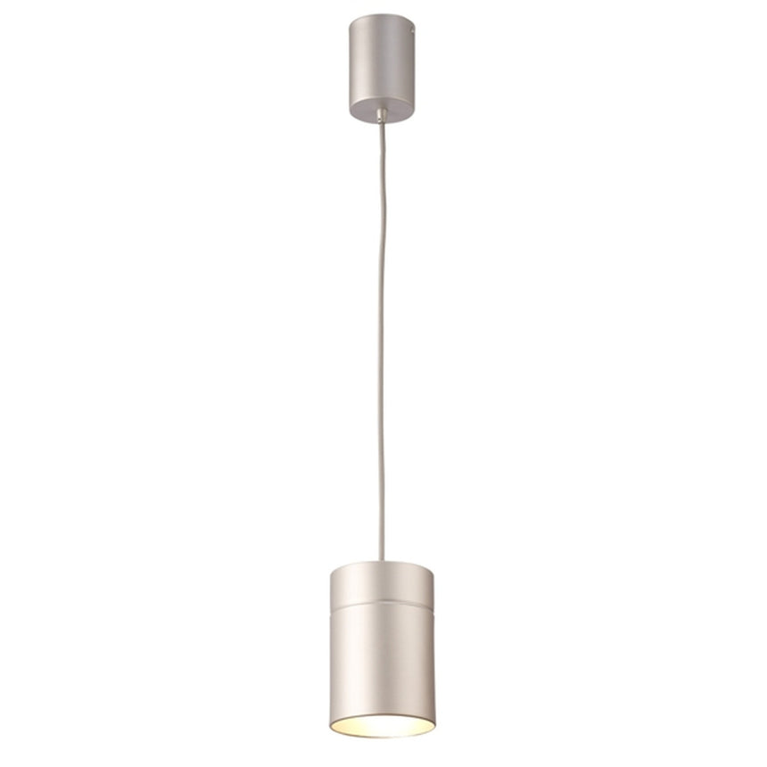 Mantra Lámpara de techo colgante plata Ø12cm 5624