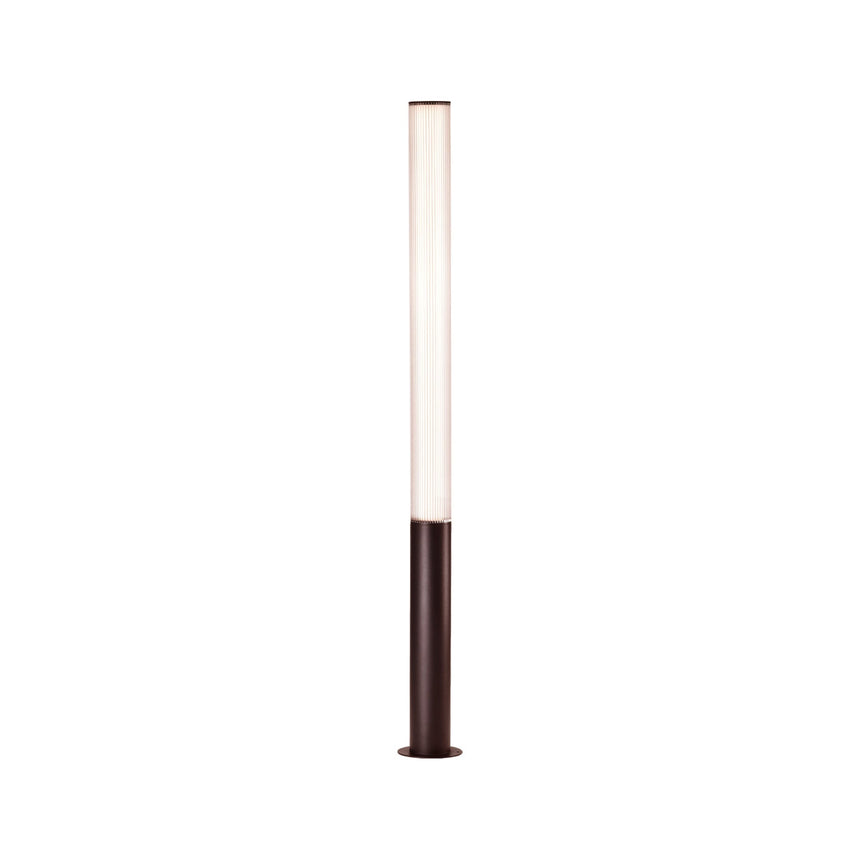 Baliza de exterior Mantra Gant grande 155cm LED 32W aluminio 3000K IP65 Ø16cm marrón — ref. 9282 (1)