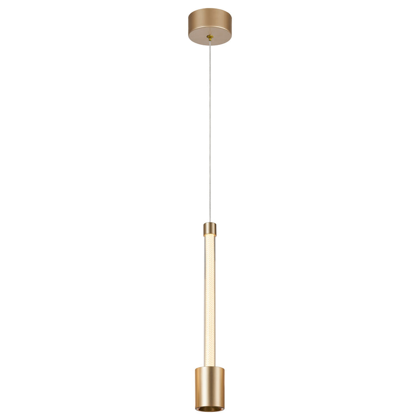 Mantra Fugaz Lámpara de techo colgante LED 7W 3000K oro pintura+oro rosa 8950