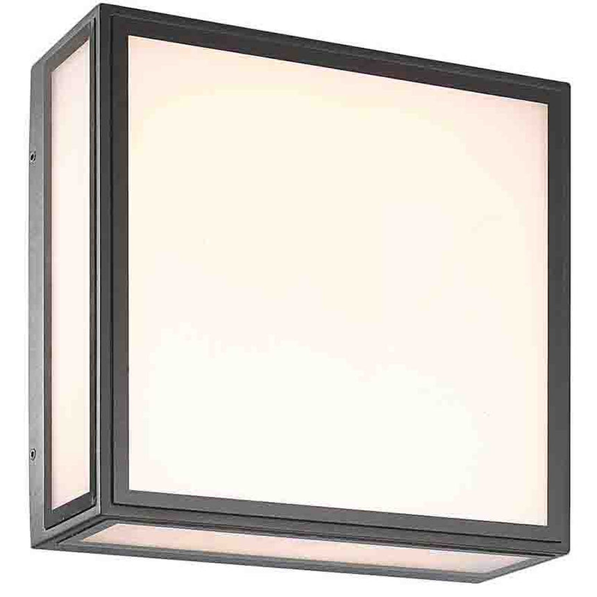 Mantra Bachelor Plafón/Aplique exterior LED IP65 gris oscuro 7055