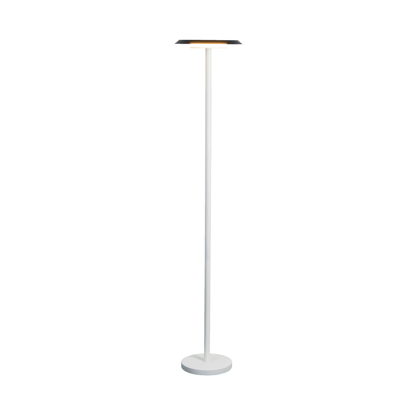 Mantra Tina Lámpara pie de salón LED 12W 3000K blanco y negro 9005