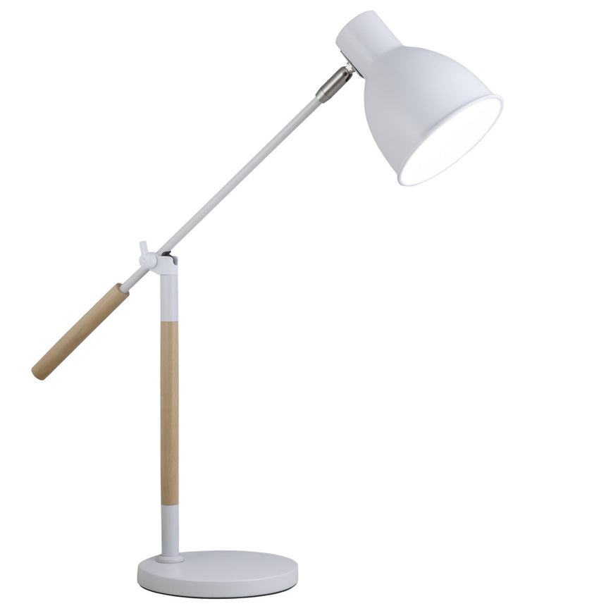 AJP RISTORI 10995 FLEXO RISTORI BLANCO-MADERA 1 X 60W E-27