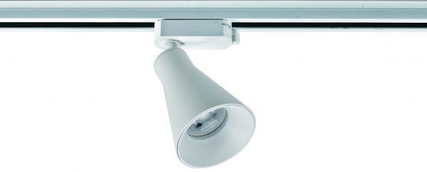 Muñoz Foco carril monofásico blanco GU10 649T16