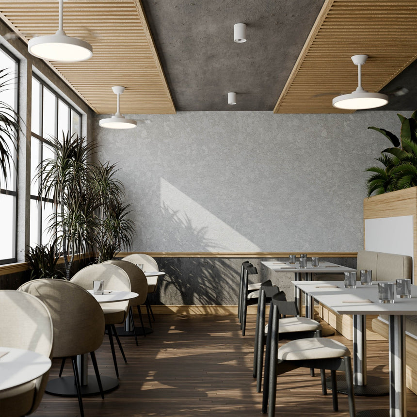 Sulion BOMBAY WIFI ceiling fan white retractable blades light 72150