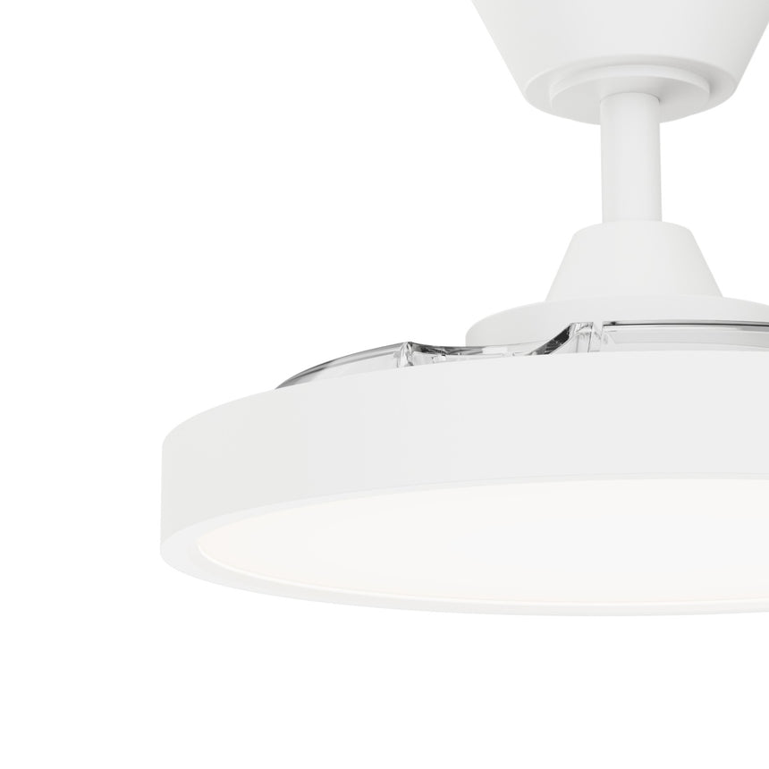 Sulion BOMBAY WIFI ceiling fan white retractable blades light 72150