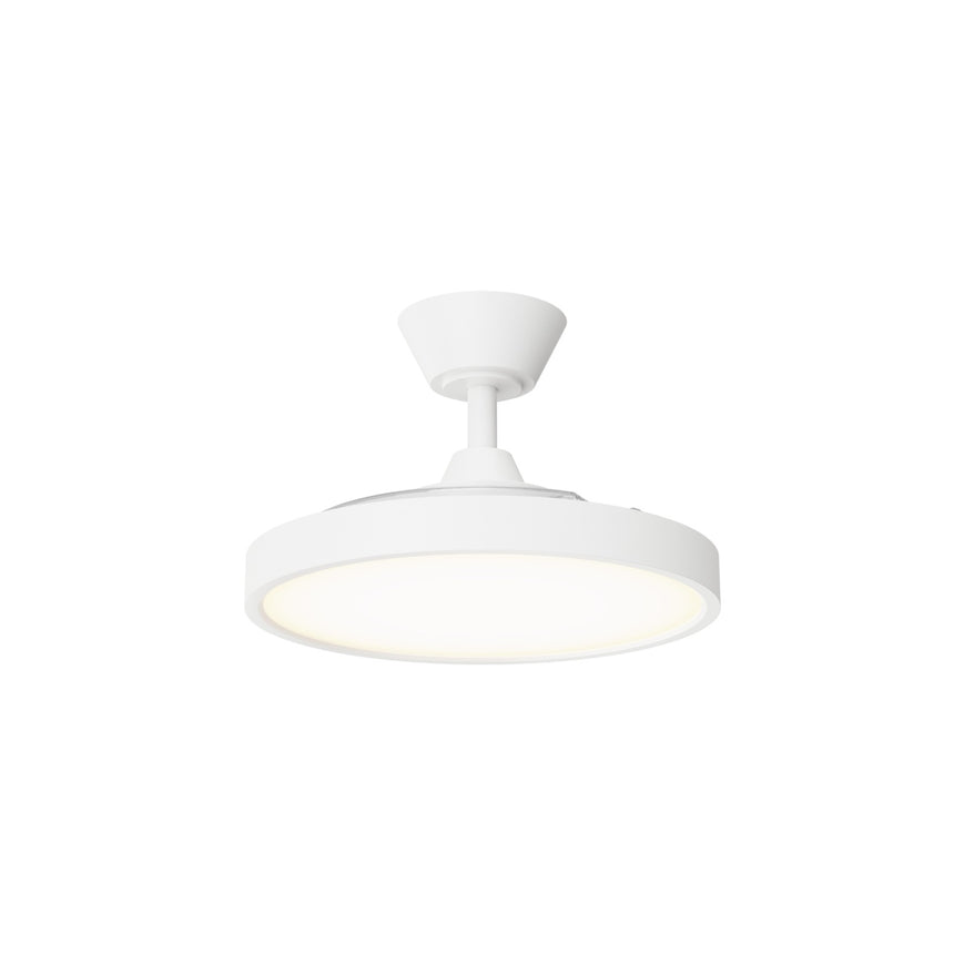 Sulion BOMBAY WIFI ceiling fan white retractable blades light 72150