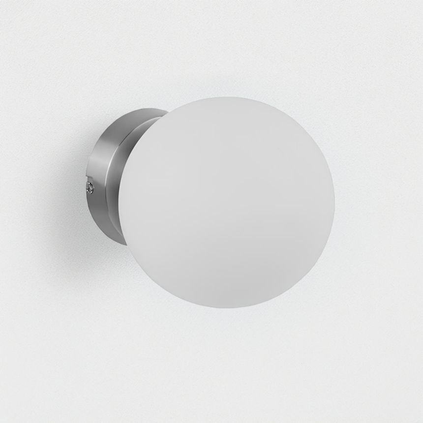 MDC RONDA Aplique de pared bola opal cromo mate 577733501