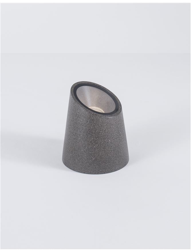Baliza de jardín Nova Luce Fox gris LED GU10 IP65 9470581